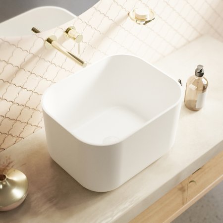 Раковина-чаша Whitecross Lazurit 50 0713.050040.200 Белая матовая 