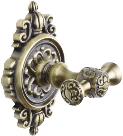 Двойной крючок Bronze de Luxe Royal R25203 Бронза 