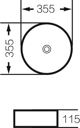 Раковина-чаша Grossman 35 GR-5010GG Золото 