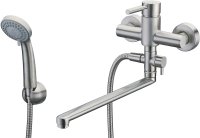 Смеситель WasserKRAFT Wern 4202L универсальный, матовый хром