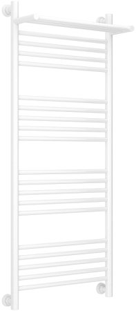 Водяной полотенцесушитель Сунержа Богема+ 1200x500 12-0223-1250 с полкой Белый 