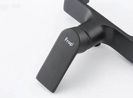 Гигиенический душ со смесителем Frap H71-6 F2071-6 Черный матовый 