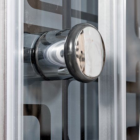 Душевая кабина Deto BМ1510 с гидромассажем BLACK 