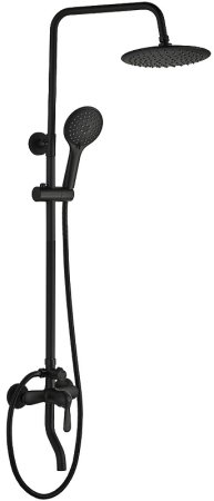 Душевая система Boch Mann Eco BM8825 Черная матовая 