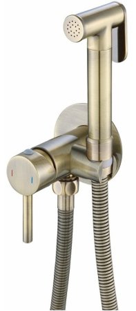 Гигиенический душ со смесителем Haiba HB5511-4 Бронза 