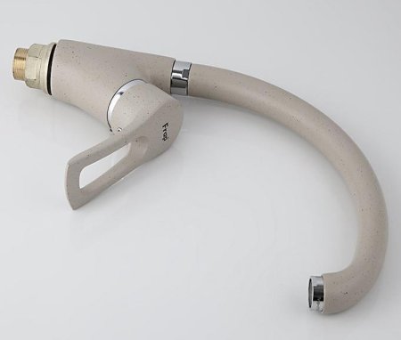 Смеситель для кухни Frap F4166-10 Светло-бежевый 