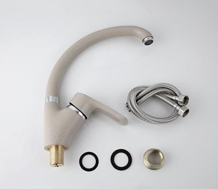 Смеситель для кухни Frap F4166-10 Светло-бежевый 