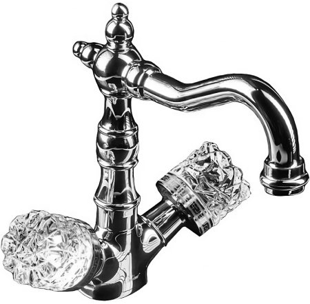 Смеситель для раковины Boheme Crystal 272-CRST Хром 