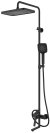 Душевая система с тропическим душем и изливом IDDIS Parker (PARBL3Fi06) 