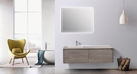 Зеркало Black&White Universe 100 909.mr с подсветкой с сенсорным выключателем 