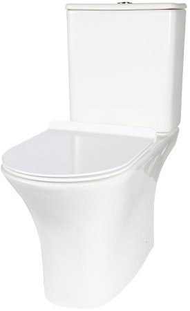 Унитаз компакт Creto Cer C3 1003-002Cer-C3W с бачком и сиденьем Микролифт 