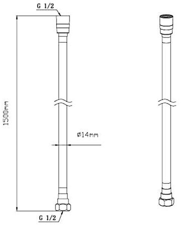 Душевая система Vincea VSFW-4212MB Черная матовая 