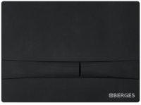 Клавиша смыва Berges Novum F5 040055 Черная матовая Клавиша смыва Berges Novum F5 040055 Черная матовая