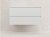 Тумба подвесная "ЛИМА 80" эмаль, под раковину LINE 80, 2 ящ., PLUS, белый матовый 