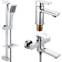 Комплект для ванной комнаты 3 в 1 ViEiR V113573 Хром