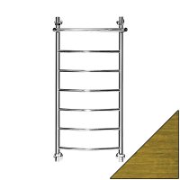 Полотенцесушитель водяной Ника Arc ЛД ВП 100/40 с полкой бронза