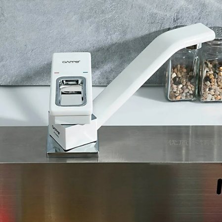 Смеситель для кухни Gappo G17-8 G4517-8 Белый 