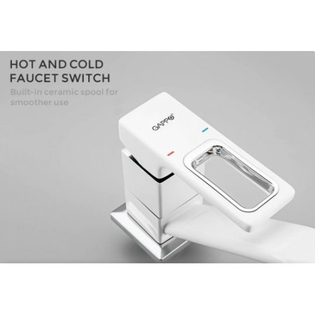 Смеситель для кухни Gappo G17-8 G4517-8 Белый 