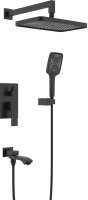 Душевая система встраиваемая Raglo R01.27.06, черный
