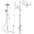 Душевая система Ideal Standard Idealrain Eco Evo A6943AA Хром 