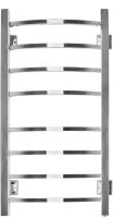 Полотенцесушитель электрический Energy Grand 800x400, форма лесенка, квадратный профиль, цвет хром, скрытое/наружное подключение, 800мм x 431мм