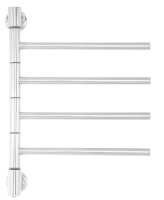 Полотенцесушитель электрический поворотный Energy I chrome G4K цвет хром, скрытое/наружное подключение, 540мм х 400мм