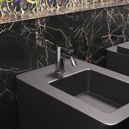 Смеситель для биде Paini Arena 92CR3062SFTKM Хром 