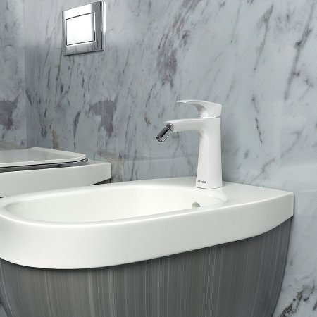 Смеситель для биде Paini Lady 89BY306KM Белый 