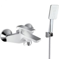 Cмеситель для ванны ViEiR V333531-F Белый/Хром