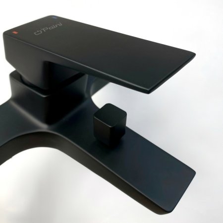 Смеситель для ванны Paini Torre 98YO111 Черный матовый 