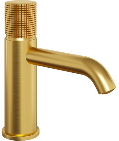 Смеситель для раковины Paini Cox Grip 7GPJ205O Золото матовое 