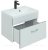 Тумба с раковиной Aquanet Верона 50 белый матовый (раковина Нота 50) 