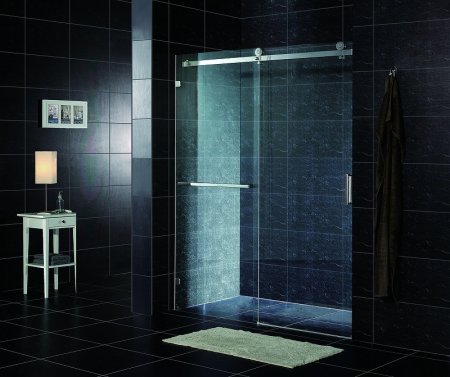 Душевая дверь Roca Area 120 L MP05L2012M профиль Хром стекло прозрачное 