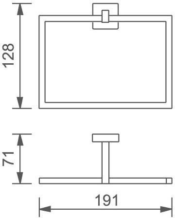 Полотенцедержатель Aquanet 4780 