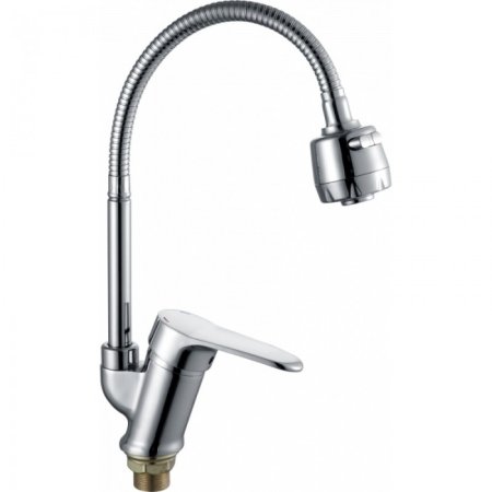Смеситель для кухни с гибким изливом HANSEN H52007 Хром 