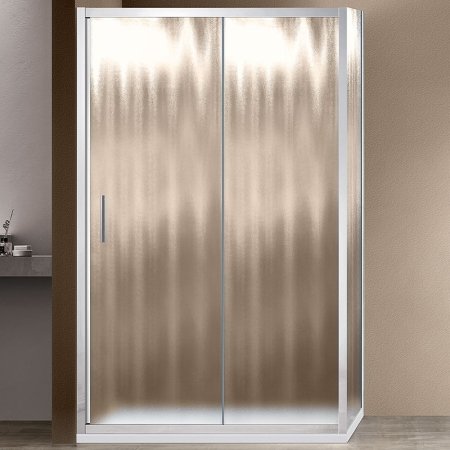 Душевой уголок Vincea Garda 160х100 VSR-1G1016CH профиль Хром стекло шиншилла 