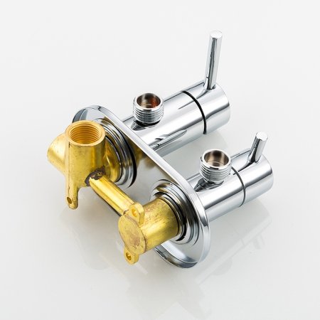 Гигиенический душ со смесителем Frap F7508 Хром 