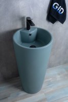 Раковина напольная Gid Nb131gm (зеленая хаки)