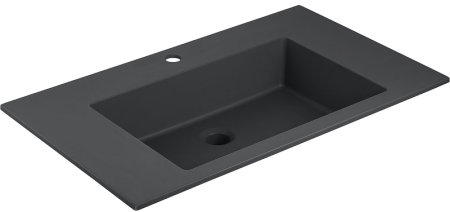 Раковина Vincea 80 VCB-13800B Черная матовая 