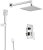 Душевая система Swedbe Platta 5540 Хром 