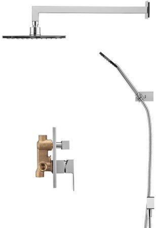 Душевая система Swedbe Platta 5540 Хром 