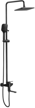 Душевая система Shevanik S8036H, черный 