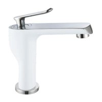 Смеситель для раковина Ganzer GZ20011F Белый / Хром