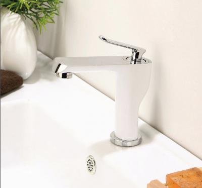 Смеситель для раковина Ganzer GZ20011F Белый / Хром 