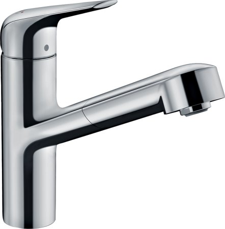 Смеситель Hansgrohe Focus M42 71814000 для кухонной мойки, хром 