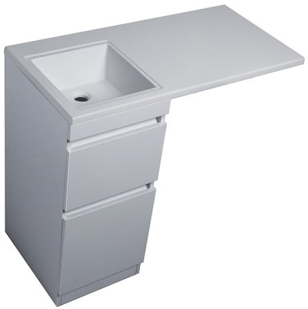 Тумба под раковину Style Line Даллас 100 Люкс Plus Белая 