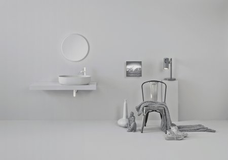 Раковина Kerasan Nolita 60х40 см, белая матовая 