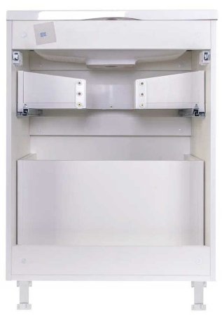 Тумба под раковину Style Line Бергамо 60 СС-00002307 Белая антискрейч 