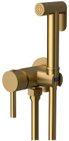 Гигиенический душ со смесителем Raiber RPG-009, золото