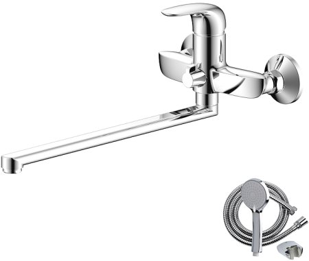 Смеситель для ванны Olive's Castilla 07221CS универсальный Хром 